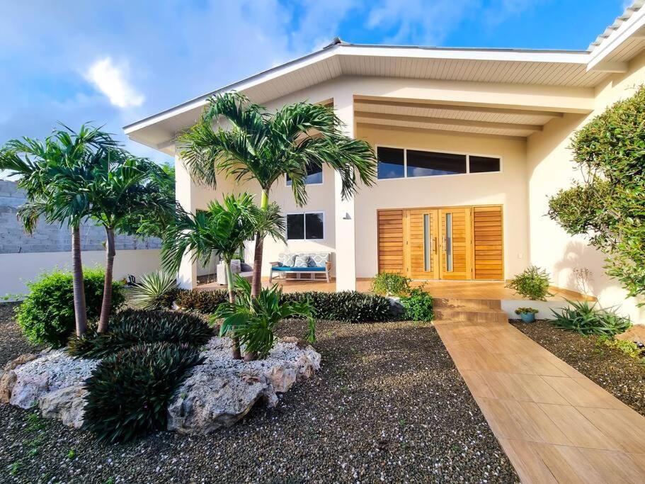 Villa With Pool And Sea View Fontein Exterior foto